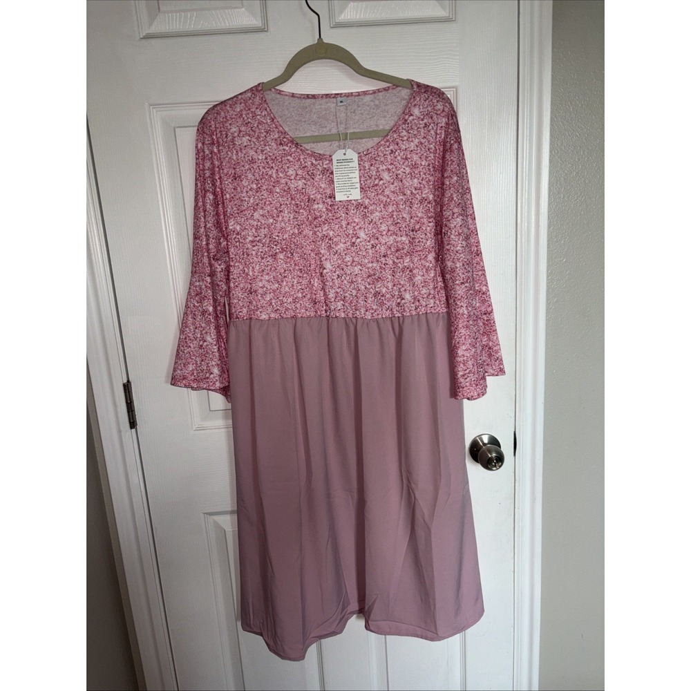 Girls Lilly Pulitzer Pink Floral Long Dress Size XL 14/16 New With Tags
